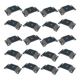 20 Chapinhas Chapa Elevada Fixação Pés Palito 5/16 Zincado