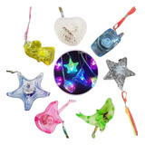 20 Colar Pisca Sortidos + 100 Pulseira De Neon