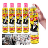 20 Espumas De Carnaval 400ml 240g Neve Artificial Diversão