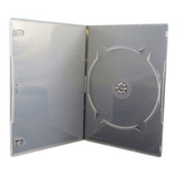 20 Estojo Capa Box Slim Dvd Transparente Amaray