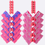 20 Gargantilhas Pet Fêmea Luxo Conjunto Com Laços Pet Shop