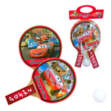 20 Kits Raquete Ping Pong Personalizada Carros