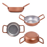20 Mini Tacho Pergaminho N 10 Cor Cobre Para Pequena Porção
