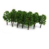 20 Miniaturas Árvores Maquete Arbustos Ferromodelismo