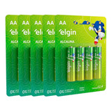 20 Pilhas Aa Pequena Alcalina Elgin Controle Xbox Mouse Fire