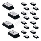 20 Unidades Suporte E Tampa Pilha De Controle Xbox 360 Preta