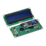 20 X Display I2c Lcd 16x2 Backlight Azul E Escrita Branca 