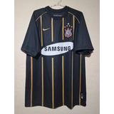 2006-3 (m) Camisa Corinthians Samsung Dourada 10 Carlitos