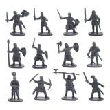 200x Bonecos De Soldado Antigos De 2-3cm. Cinza Cinza Cinza