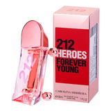 212 Heroes For Her Carolina Herrera Eau De Parfum - Perfume Feminino 30ml