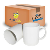 24 - Canecas Super Branca Para Sublimação Smartsub Aaa Live