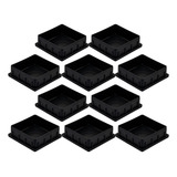 24 Tampa Ponteira Interna Pead Embutir Metalon 60x60 Tubos
