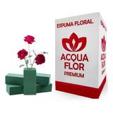 24 Un Espuma Esponja Floral Tijolo Fenolica 23x10x7cm Decor