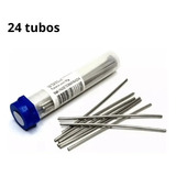 24x Tubos Salva Smd Dessolda Conserto Celular Solda Bga Pci