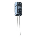 25 Peças Capacitor Elco Radial 470uf 35v 105 10x16mm Ketuo