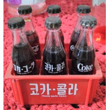 27 Miniatura Garrafa Vidro Coca Cola, Fanta 4 Caixinhas