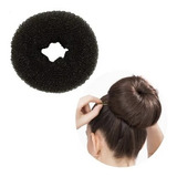 2acessório Hair Anel Penteados Rosquinha Donut Coque Esponja