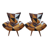 2capa Poltrona Cadeira Canoa Borboleta Vegas Estampada Decor