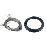 2un Cabo Aço Freio Inox Speed +3m Conduite De Freio Shimano