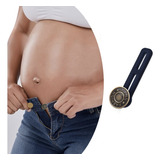 2x Botão Extensor Metal Alargador Cintura Cós Calça Gestante