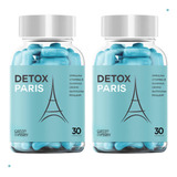 2x Detox Paris Cápsulas 30 Un. Por Pote - Fórmula Natural