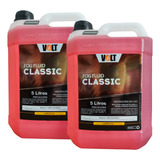 2x Líquido Volt Classic Morango 5 Litros Maquina De Fumaça