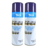 2x Lubrificante Corrente Graxa Liquida Molysil Moto Spray