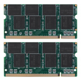 2x Memória De Laptop Ddr1 De 1 Gb Ram So-dimm 200 Pinos Ddr3