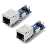 2x Mini Módulo Rede Lan Ethernet Shield Arduino Enc28j60