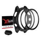 2x Películas + 1 Capa Case + 1 Plugue Para Forerunner 965