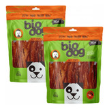 2x Petisco Bio Dog Gourmet Soft Strips- P/ Cães- Frango-100g