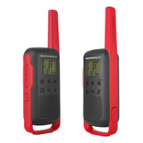 2x Rádio Comunicador Motorola T210br 32km Ht Talkabout