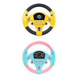 2x Simulação Volante Brinquedo Carro Condução Brinquedo