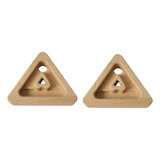 2x Triângulo Escalada Hangboard Pendurar Placa Fingerboard