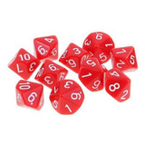 2x10pcs Dados De 10 Lados D10 Dados Poliédricos Para Jogos