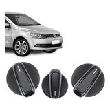 3 Botão Comando Ar Condicionado Gol Voyage G6 Kit Original