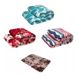 3 Cobertor Manta Casal Estampado Para O Frio Tapete Cor Sortidas Desenho Do Tecido Estampadas