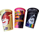 3 Copos Habibs Coca Cola Pink Floyd Frankenstein Rock In Rio