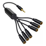 3 De 3,5 Mm Cabo De Fone De Ouvido 3,5 Mm 6 Vias 3,5 Mm