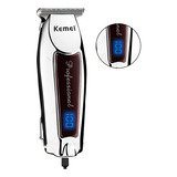 3 Maquininha P/ Pezinho E Barba Kemei 9164 Para Acabemento