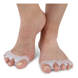 3 Pares Corretor Separador Dedos Silicone Alivio De Joanete