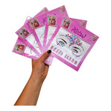 3 Peças Adesivo Glitter Pedras Carnaval Festa Maquiagem 