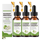 3 Peças De Extrato De Graviola 100% Puro Naturesours
