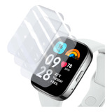 3 Películas Proteção Tela Para Xiaomi Redmi Watch 3 Active