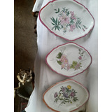 3 Travessas De Porcelana Maua