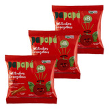 3 X Palitinhos Vegetais Orgânico Tomate Manjericão - Papapá