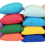 30 Almofadas Lisa Para Decoração Completa 30x30