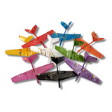30 Avião Planador De Voo Livre Plástico Pequeno Para Criança