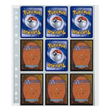 30 Folhas Cartas Plásticas Fichário Yes Magic Pokémon Rpg