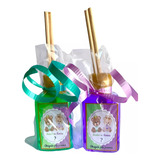 30 Lembrancinha Chá Revelação Mini Aromatizador Envio Rápido